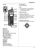 Предварительный просмотр 15 страницы Panasonic KX-TG2631NZ Operating Instructions Manual