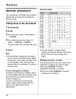 Preview for 22 page of Panasonic KX-TG2631NZ Operating Instructions Manual