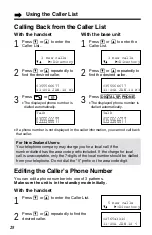 Preview for 28 page of Panasonic KX-TG2650ALN Operating Instructions Manual