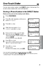 Preview for 33 page of Panasonic KX-TG2650ALN Operating Instructions Manual