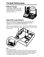 Preview for 3 page of Panasonic KX-TG2650N Operating Instructions Manual