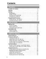 Preview for 4 page of Panasonic KX-TG2650N Operating Instructions Manual