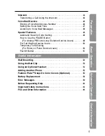 Preview for 5 page of Panasonic KX-TG2650N Operating Instructions Manual