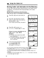 Preview for 32 page of Panasonic KX-TG2650N Operating Instructions Manual