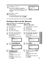 Preview for 43 page of Panasonic KX-TG2650N Operating Instructions Manual