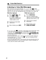 Preview for 48 page of Panasonic KX-TG2650N Operating Instructions Manual