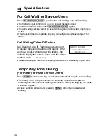 Preview for 50 page of Panasonic KX-TG2650N Operating Instructions Manual