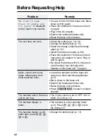 Preview for 60 page of Panasonic KX-TG2650N Operating Instructions Manual