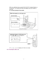 Предварительный просмотр 19 страницы Panasonic KX-TG2650N Service Manual