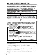 Предварительный просмотр 20 страницы Panasonic KX-TG2670N - 2.4 GHz DSS Cordless Speakerphone Operating Instructions Manual