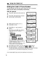 Предварительный просмотр 36 страницы Panasonic KX-TG2670N - 2.4 GHz DSS Cordless Speakerphone Operating Instructions Manual