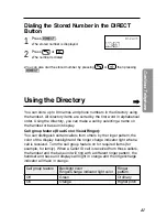 Предварительный просмотр 41 страницы Panasonic KX-TG2670N - 2.4 GHz DSS Cordless Speakerphone Operating Instructions Manual