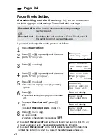 Предварительный просмотр 62 страницы Panasonic KX-TG2670N - 2.4 GHz DSS Cordless Speakerphone Operating Instructions Manual