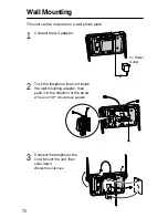 Предварительный просмотр 72 страницы Panasonic KX-TG2670N - 2.4 GHz DSS Cordless Speakerphone Operating Instructions Manual