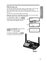 Предварительный просмотр 19 страницы Panasonic KX-TG2680N Operating Instructions Manual