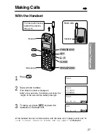 Предварительный просмотр 27 страницы Panasonic KX-TG2680N Operating Instructions Manual