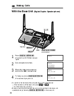 Предварительный просмотр 30 страницы Panasonic KX-TG2680N Operating Instructions Manual