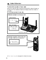 Предварительный просмотр 36 страницы Panasonic KX-TG2680N Operating Instructions Manual