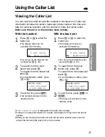 Предварительный просмотр 37 страницы Panasonic KX-TG2680N Operating Instructions Manual