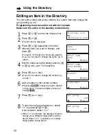 Предварительный просмотр 52 страницы Panasonic KX-TG2680N Operating Instructions Manual