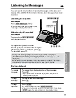 Предварительный просмотр 59 страницы Panasonic KX-TG2680N Operating Instructions Manual