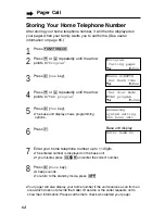 Предварительный просмотр 64 страницы Panasonic KX-TG2680N Operating Instructions Manual