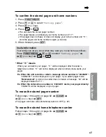 Предварительный просмотр 65 страницы Panasonic KX-TG2680N Operating Instructions Manual