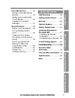 Preview for 5 page of Panasonic KX-TG2700 Operating Instructions Manual