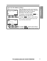 Предварительный просмотр 9 страницы Panasonic KX-TG2700 Operating Instructions Manual