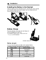 Preview for 12 page of Panasonic KX-TG2700 Operating Instructions Manual