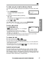 Preview for 25 page of Panasonic KX-TG2700 Operating Instructions Manual