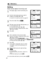 Preview for 40 page of Panasonic KX-TG2700 Operating Instructions Manual