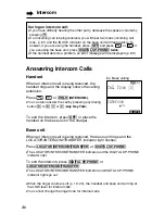 Preview for 46 page of Panasonic KX-TG2700 Operating Instructions Manual