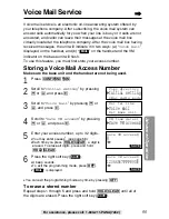 Preview for 55 page of Panasonic KX-TG2700 Operating Instructions Manual