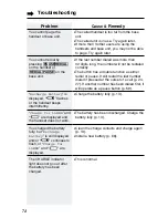 Preview for 74 page of Panasonic KX-TG2700 Operating Instructions Manual