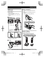 Предварительный просмотр 9 страницы Panasonic KX-TG2711 Operating Instructions Manual