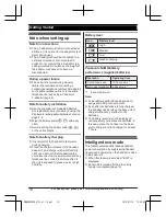 Предварительный просмотр 10 страницы Panasonic KX-TG2711 Operating Instructions Manual