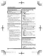 Предварительный просмотр 24 страницы Panasonic KX-TG2711 Operating Instructions Manual