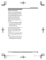 Предварительный просмотр 29 страницы Panasonic KX-TG2711 Operating Instructions Manual