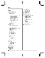 Предварительный просмотр 46 страницы Panasonic KX-TG2711 Operating Instructions Manual