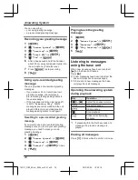 Предварительный просмотр 24 страницы Panasonic KX-TG2711BX Operating Instructions Manual