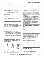 Предварительный просмотр 10 страницы Panasonic KX-TG2711E Operating Instructions Manual