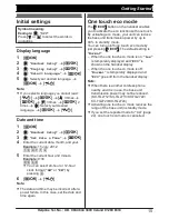 Предварительный просмотр 16 страницы Panasonic KX-TG2711E Operating Instructions Manual