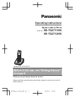 Panasonic KX-TG2711HK Operating Instructions Manual preview