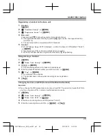 Предварительный просмотр 29 страницы Panasonic KX-TG2711HK Operating Instructions Manual