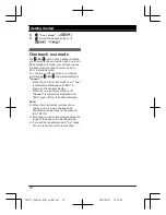 Preview for 12 page of Panasonic KX-TG2711SA Operating Instructions Manual