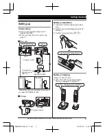 Предварительный просмотр 9 страницы Panasonic KX-TG2712 Operating Instructions Manual