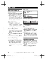 Предварительный просмотр 10 страницы Panasonic KX-TG2712 Operating Instructions Manual