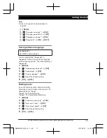 Предварительный просмотр 13 страницы Panasonic KX-TG2712 Operating Instructions Manual