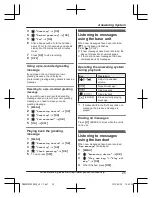 Предварительный просмотр 25 страницы Panasonic KX-TG2712 Operating Instructions Manual